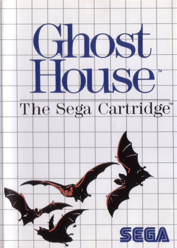 Ghost House box art for Sega Mark III
